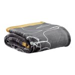 ATELIER DU COTON Plaid ultra-doux 130x160 cm Nymphea