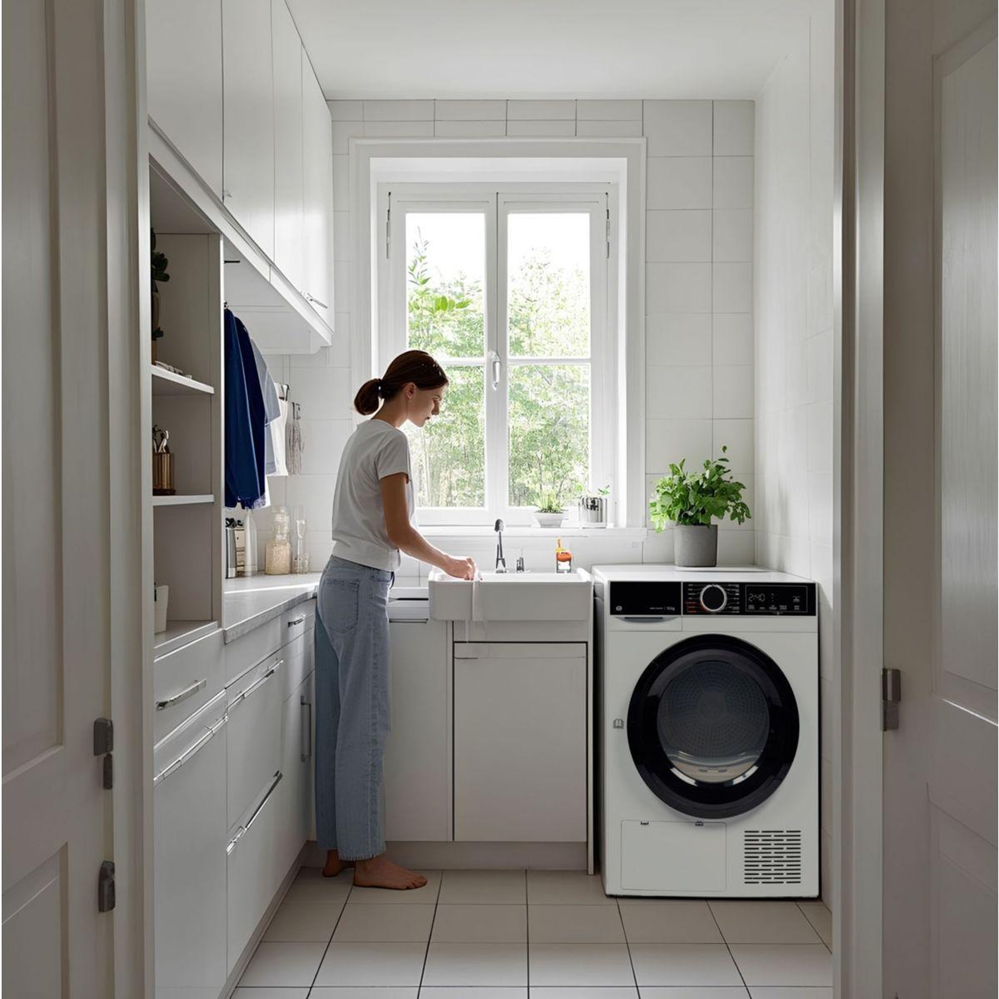 Voir la diapositive 3 : ESSENTIEL B Sèche linge pompe à chaleur eslhp10-3b