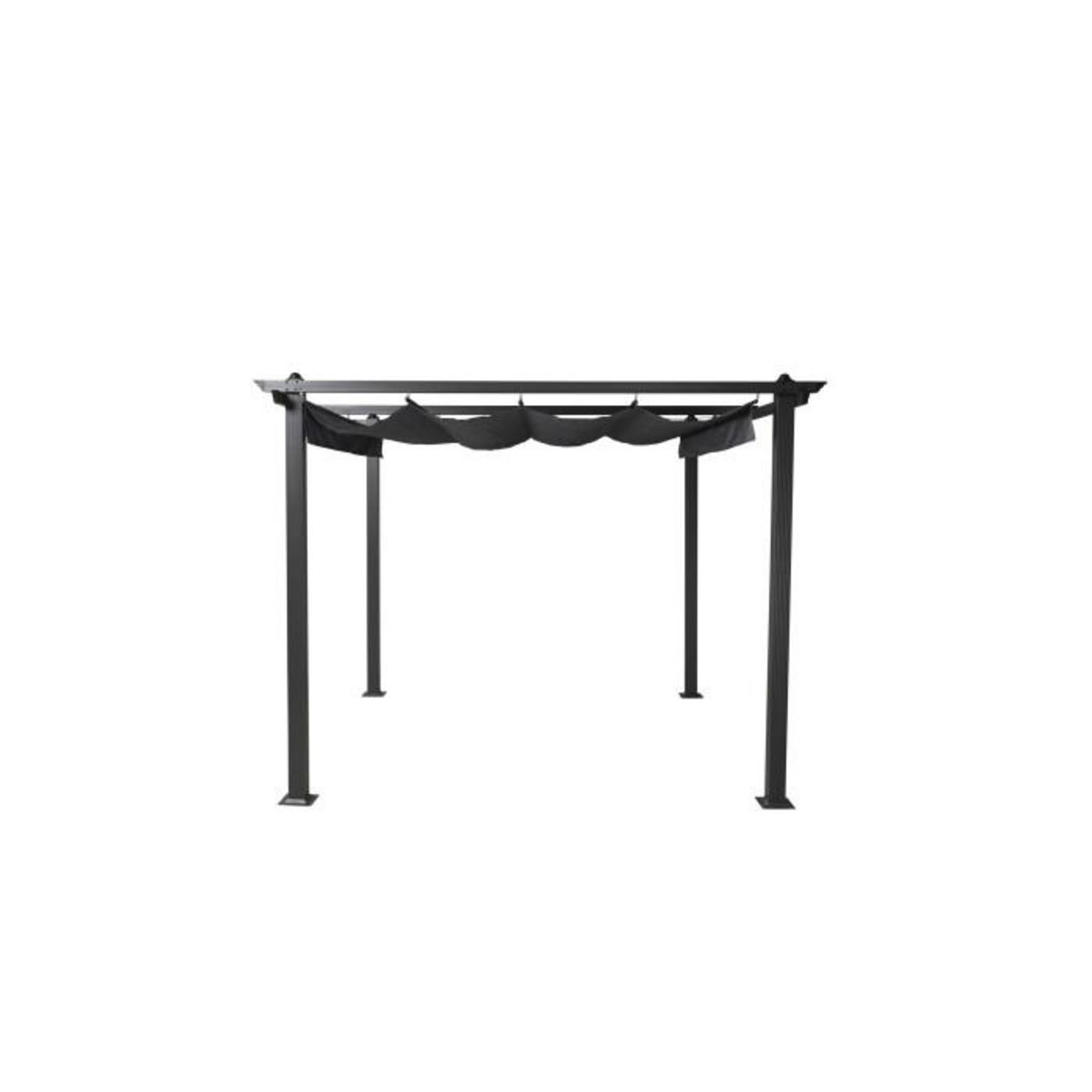 Paris Prix Pergola Avec Toit  Lazio  295cm Gris Foncé