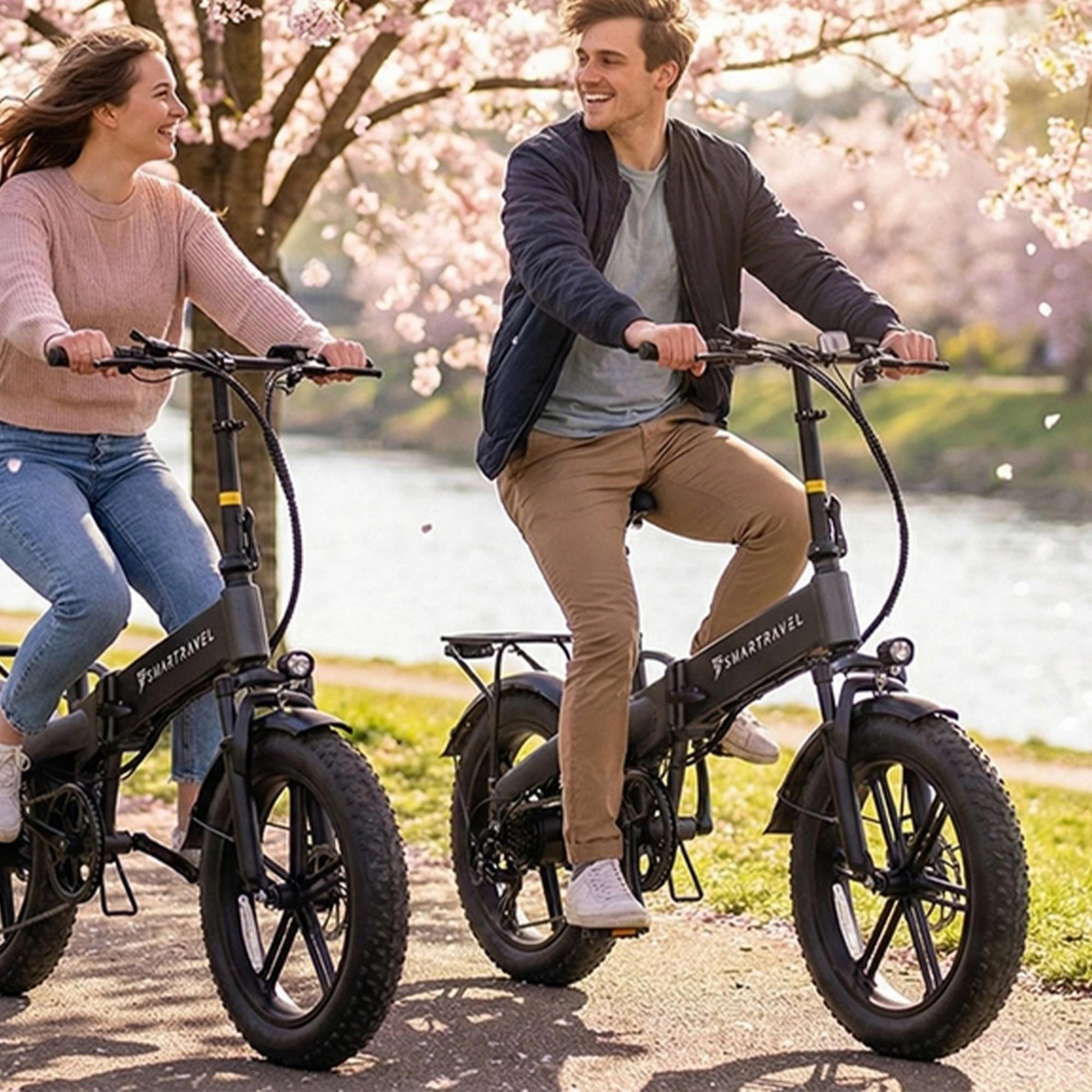 Voir la diapositive 4 : SMT Vélo électrique pliable fat tire smt m6