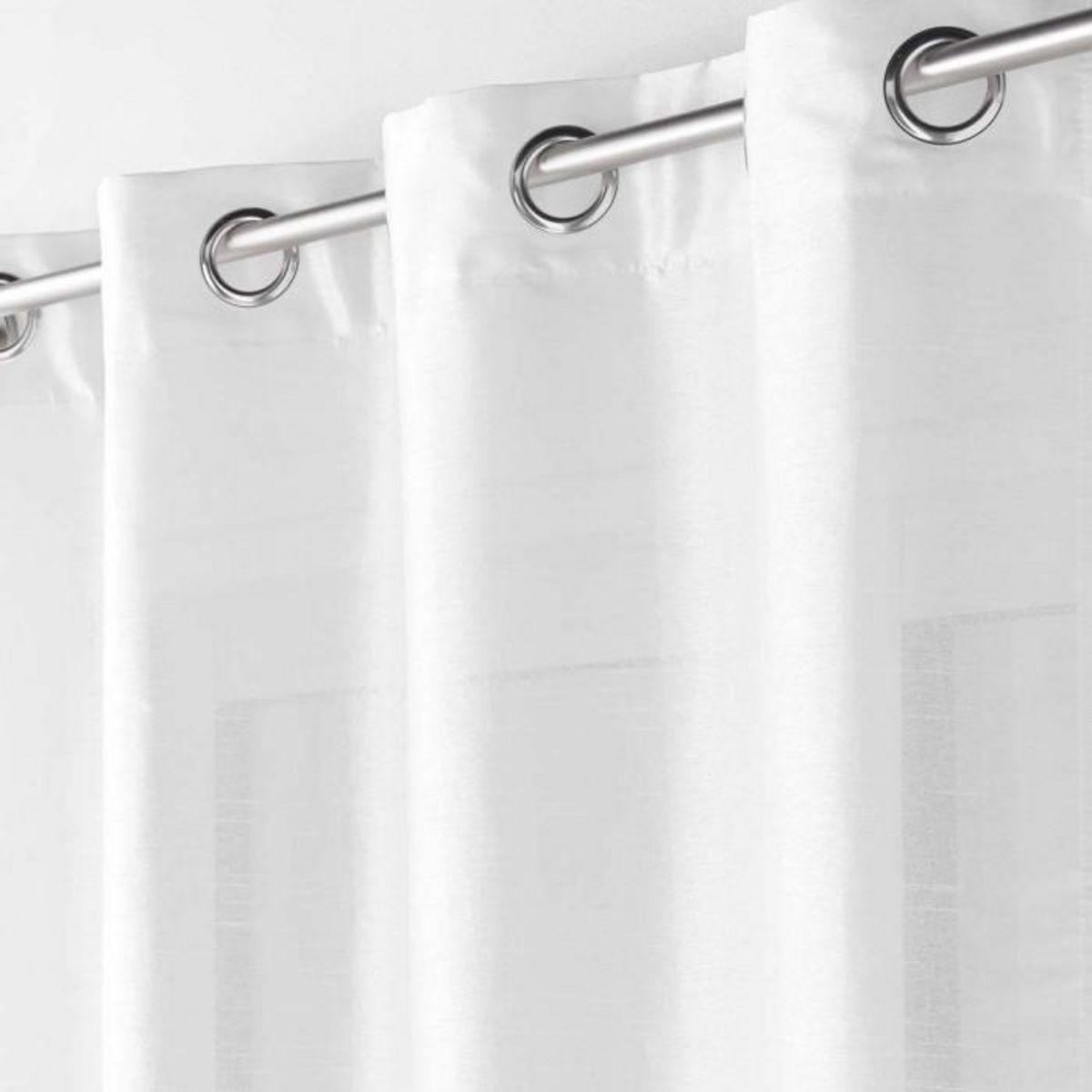 Paris Prix Rideau à Oeillets  Shana  140x240cm Blanc