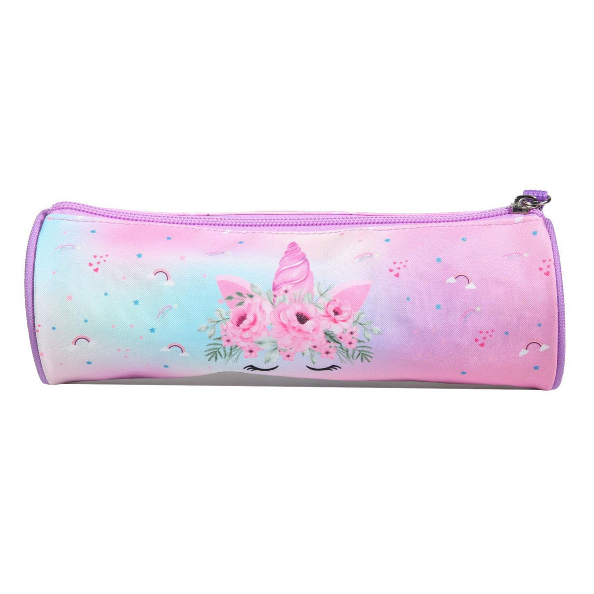 Bagtrotter Bagtrotter Trousse scolaire ronde Phileas Violet