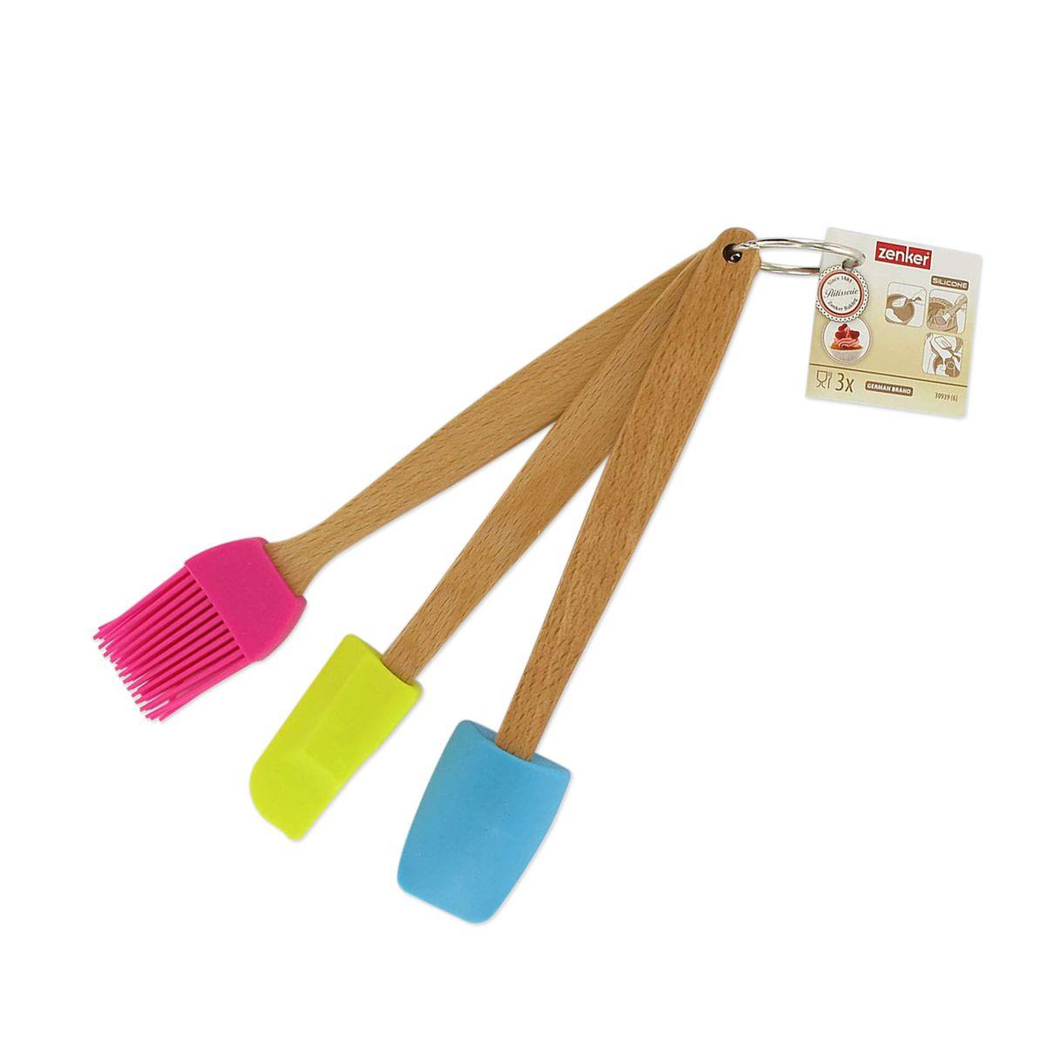 Voir la diapositive 5 : ZENKER Kit de 3 ustensiles de pâtisserie 20 cm zenker