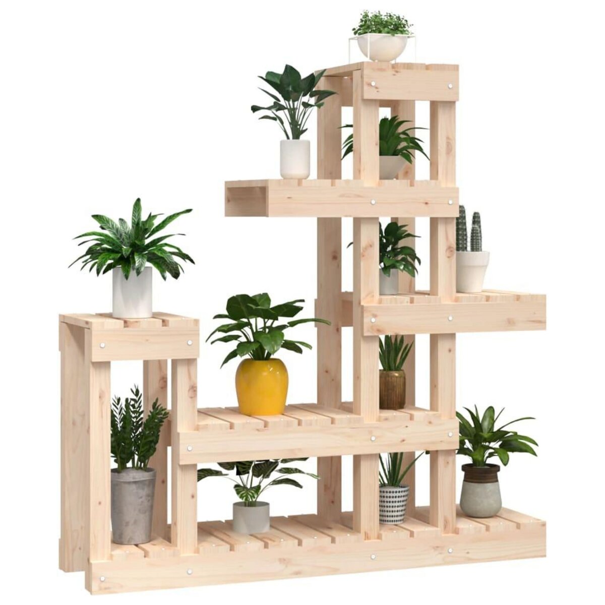 VIDAXL Support a plantes 92x25x97 cm Bois massif de pin