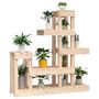 Voir la diapositive 4 : VIDAXL Support a plantes 92x25x97 cm Bois massif de pin