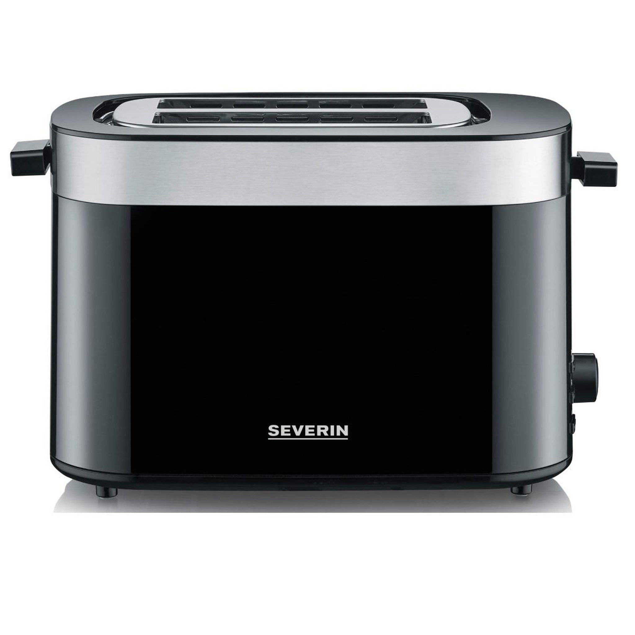 Voir la diapositive 1 : SEVERIN Grille-pains 2 fentes 800w noir - AT9264