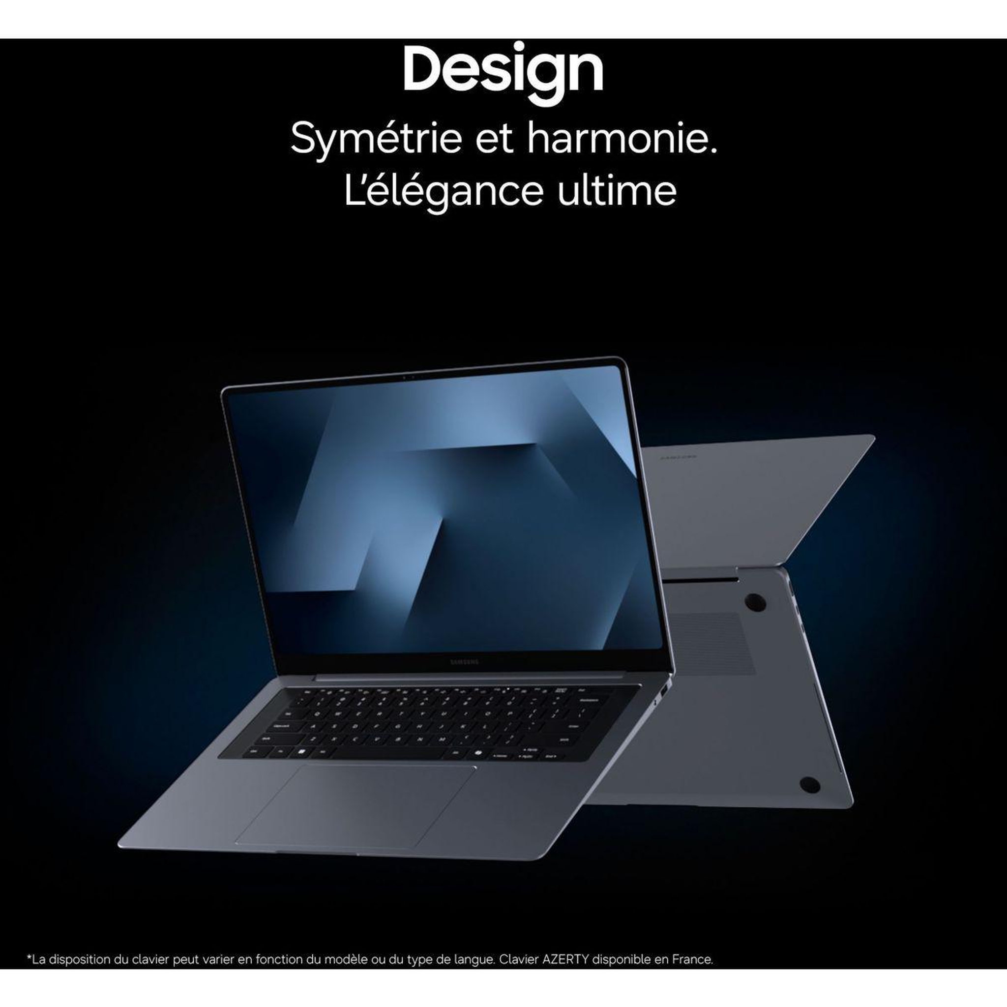 Voir la diapositive 3 : Samsung Ordinateur portable gb6 pro 16  tactile amoled intel core ultra 5 325 16 go ram lpddr5x ssd 512 go copilot+pc