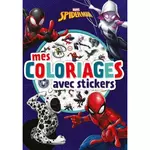  SPIDER-MAN - MES COLORIAGES AVEC STICKERS, Marvel