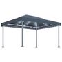 Voir la diapositive 2 : VIDAXL Tonnelle et guirlande lumineuse a LED 4x3m Anthracite Aluminium