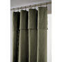 Voir la diapositive 3 : L EFFET PAPILLON Rideau ajustable + 8 anneaux pince  Sixtine  140 x 270 cm -  - 1 Panneau ajustable 140 x 270 cm