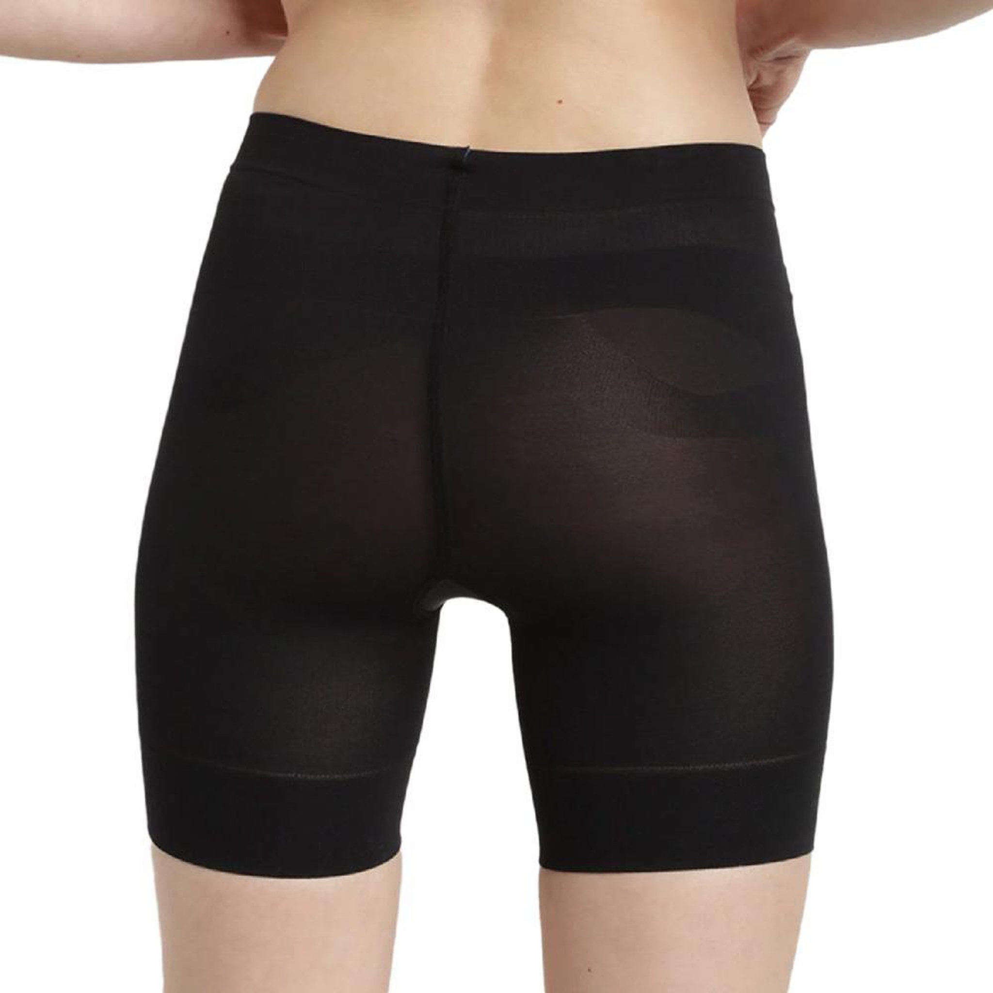 Voir la diapositive 2 : DIM Shorty Noir Femme Dim Shorty Diam's Minceur
