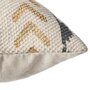 Voir la diapositive 3 : ATMOSPHERA Housse de Coussin  Etnik Gold  40x40cm Gris