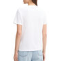 Voir la diapositive 2 : CALVIN KLEIN JEANS T-Shirt Blanc Femme Calvin Klein Jeans Classic