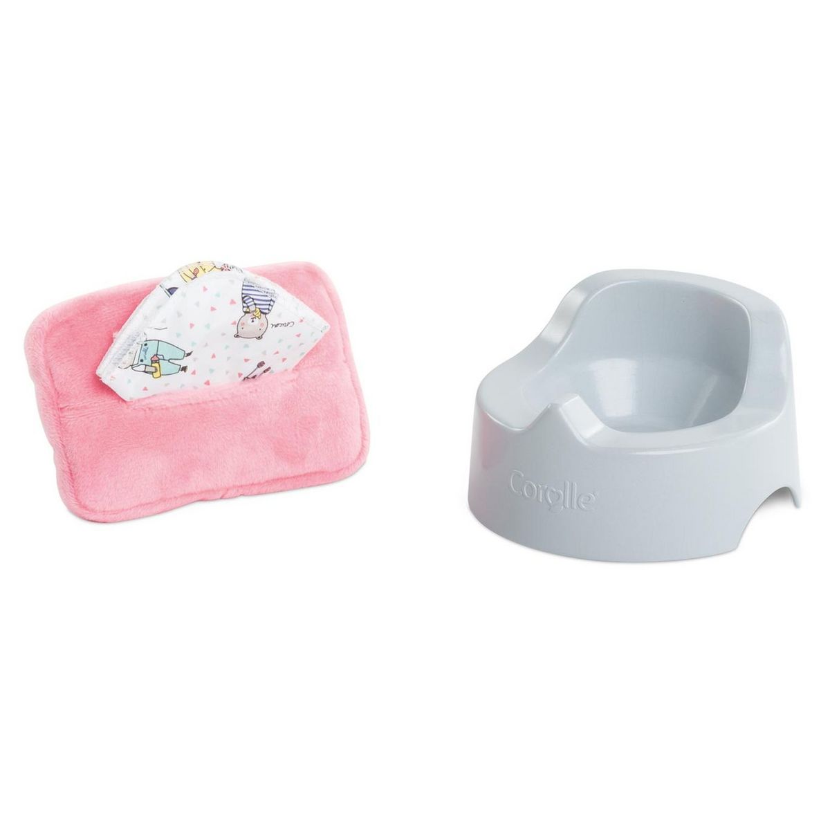Corolle Pot et Lingette pour Poupon 30/36 cm