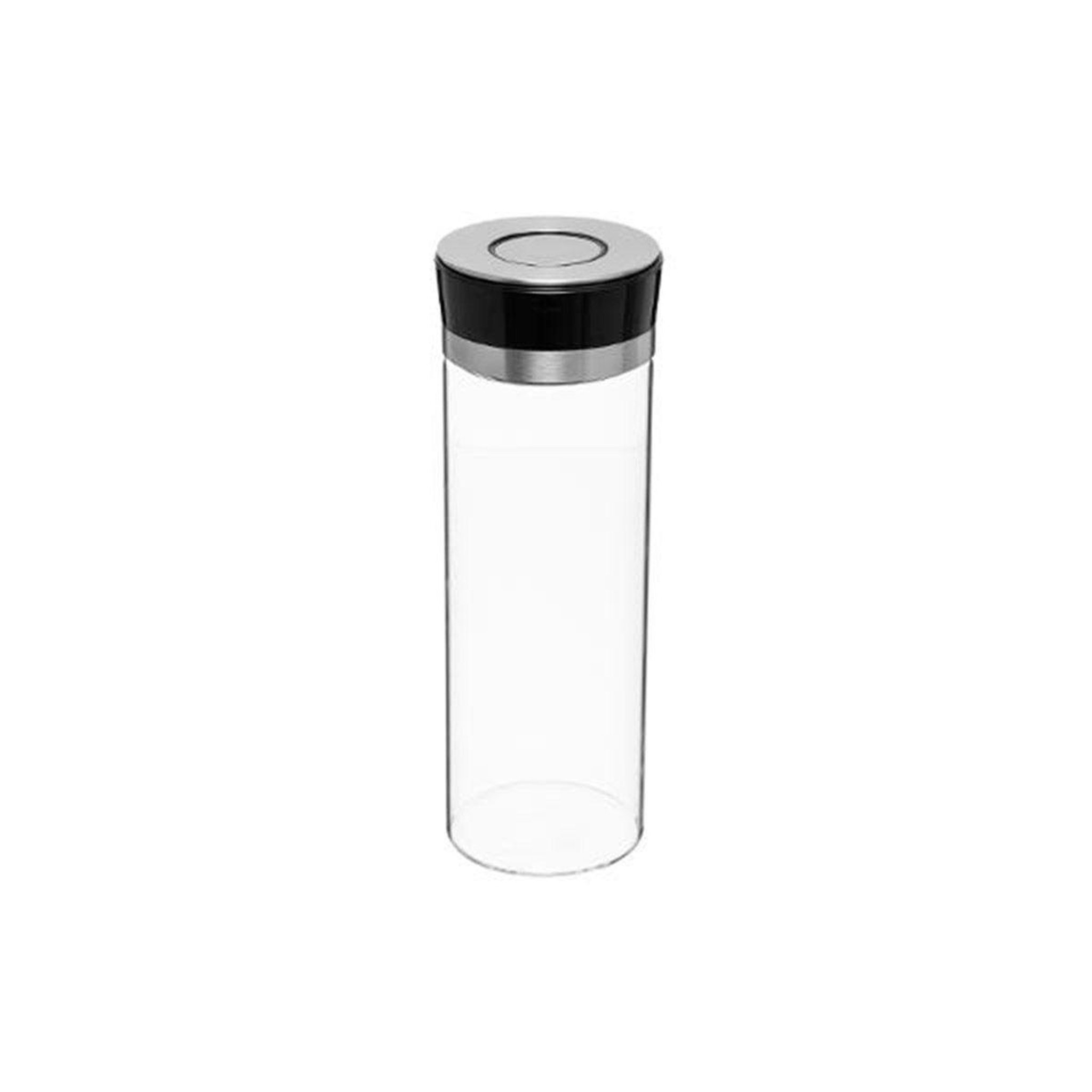 Voir la diapositive 1 : FIVE Bocal en verre  pusheat  1,7l transparent