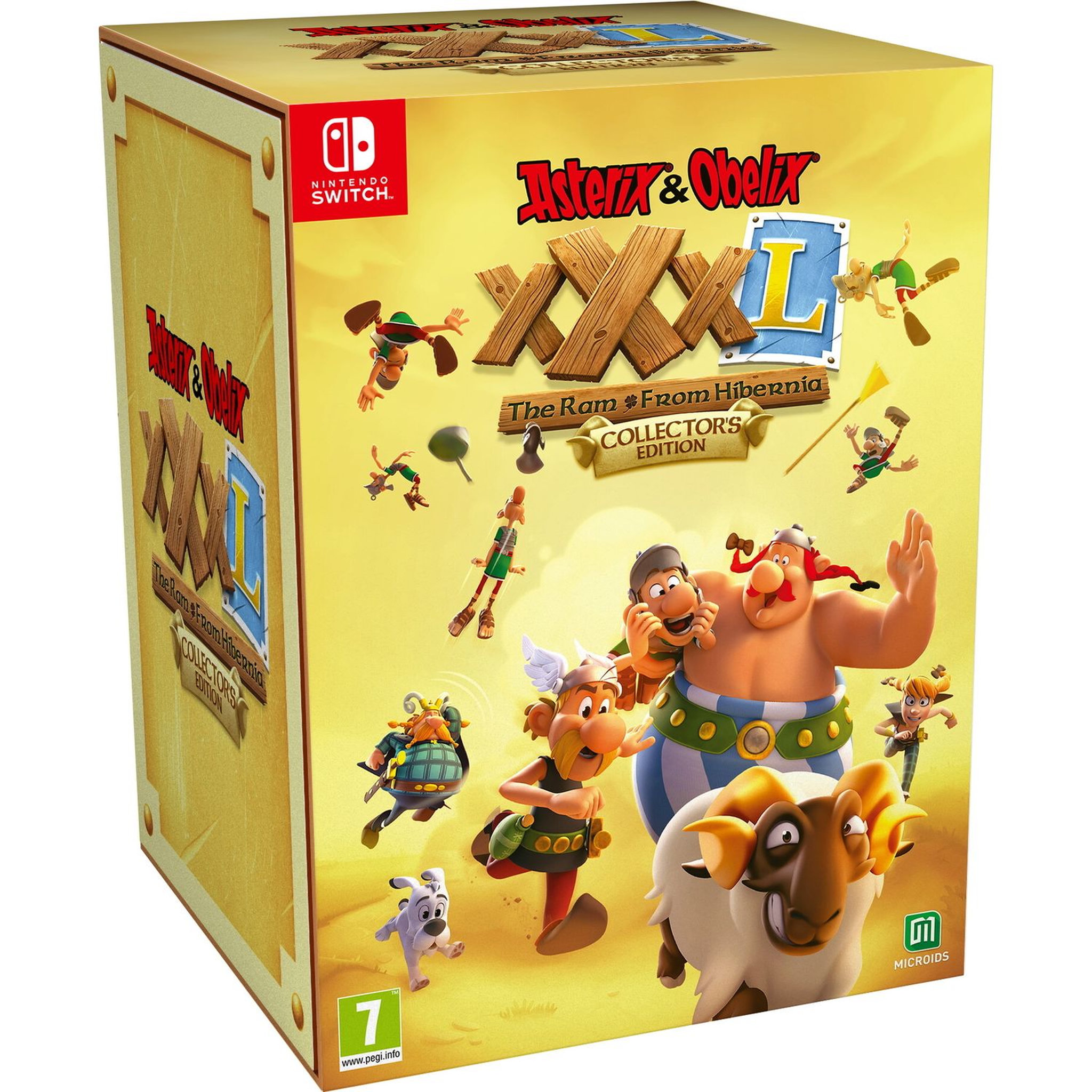 Voir la diapositive 1 : Astérix & Obélix XXXL &ndash; Le Bélier d&rsquo;Hibernie - Collector Edition Nintendo Switch