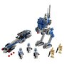 LEGO Star Wars 75280 - Les Clone troopers de la 501ème légion et Marcheur AT-RT