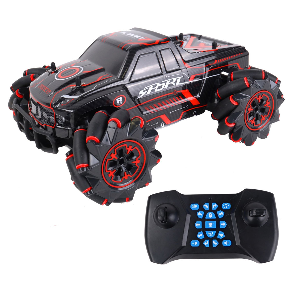 MGM Voiture radiocommandée 4x4 Drift son et lumières