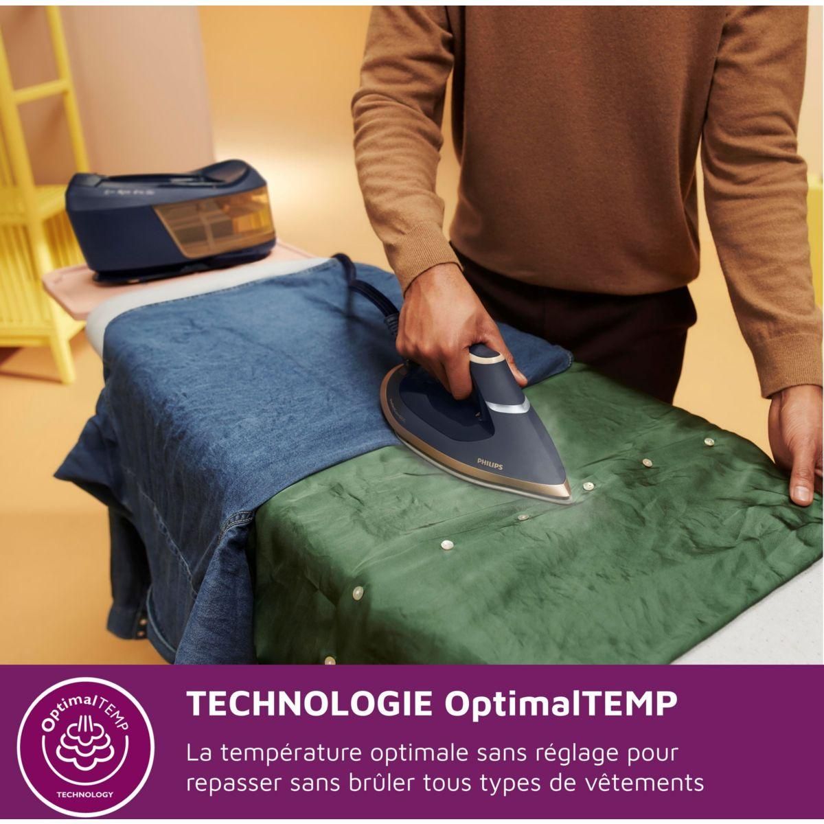 Philips Centrale vapeur PSG6066/20 noir et doré 1,8L