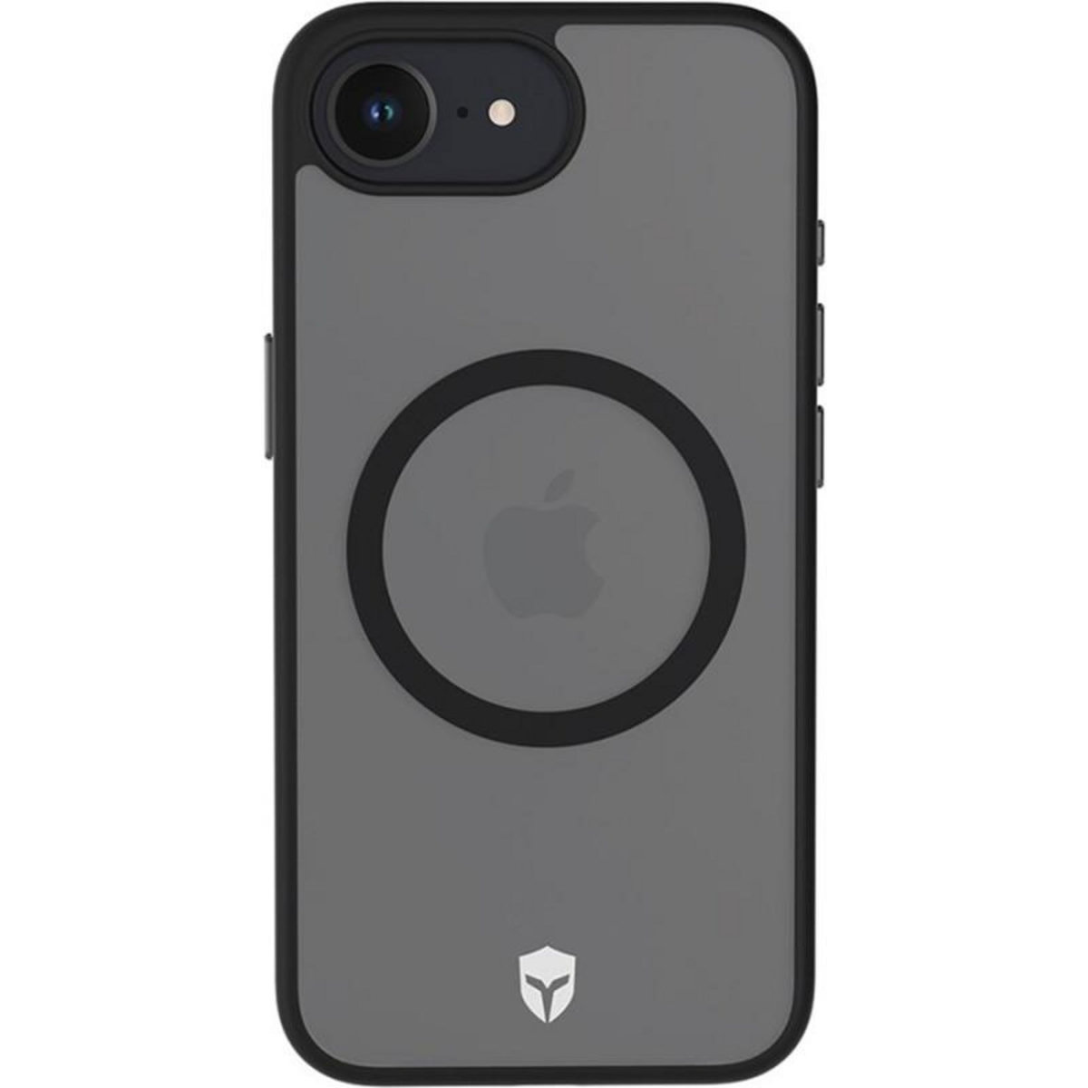 FORCE CASE Coque et étui téléphone mobile Forcecase renforcée Air compatible MagSafe Noir pour iPhone 16e