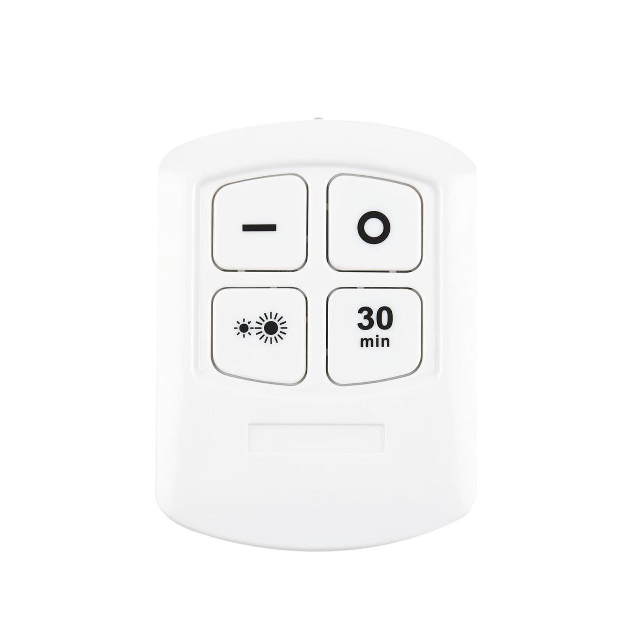 Voir la diapositive 3 : Je cherche une idee Lot de 2 Lampes Led  Télécommande  9cm Blanc
