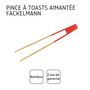 Voir la diapositive 4 : Fackelmann Ensemble de 2 Pinces de cuisine aimantée en bois 24 cm Fackelmann Wood Edition