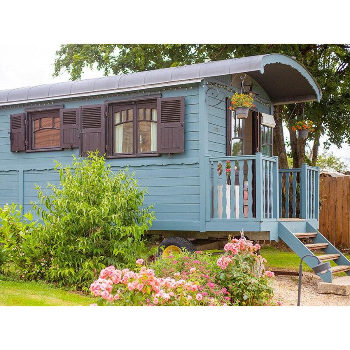 Smartbox Séjour insolite près de Troyes : 3 jours en roulotte et balade de 2h en Citroën 2 CV - Coffret Cadeau Séjour