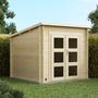 Voir la diapositive 1 : Forest Style Abri de jardin bois - 4,9m² - JUNO MODERN