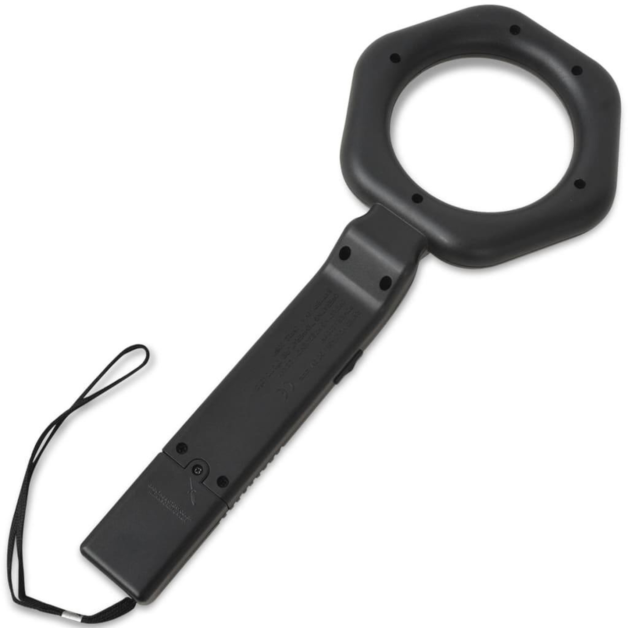 Voir la diapositive 2 : VIDAXL Detecteur portatif de metaux Noir