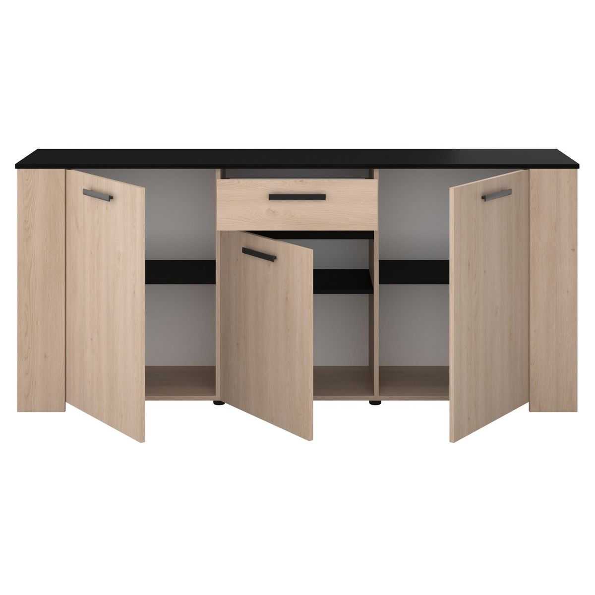 Buffet 3 Portes 1 Tiroir L182 cm LOLA