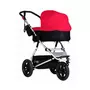 MOUNTAIN BUGGY Nacelle  Carrycot Plus pour Urban Jungle Terrain +One Berry Rouge