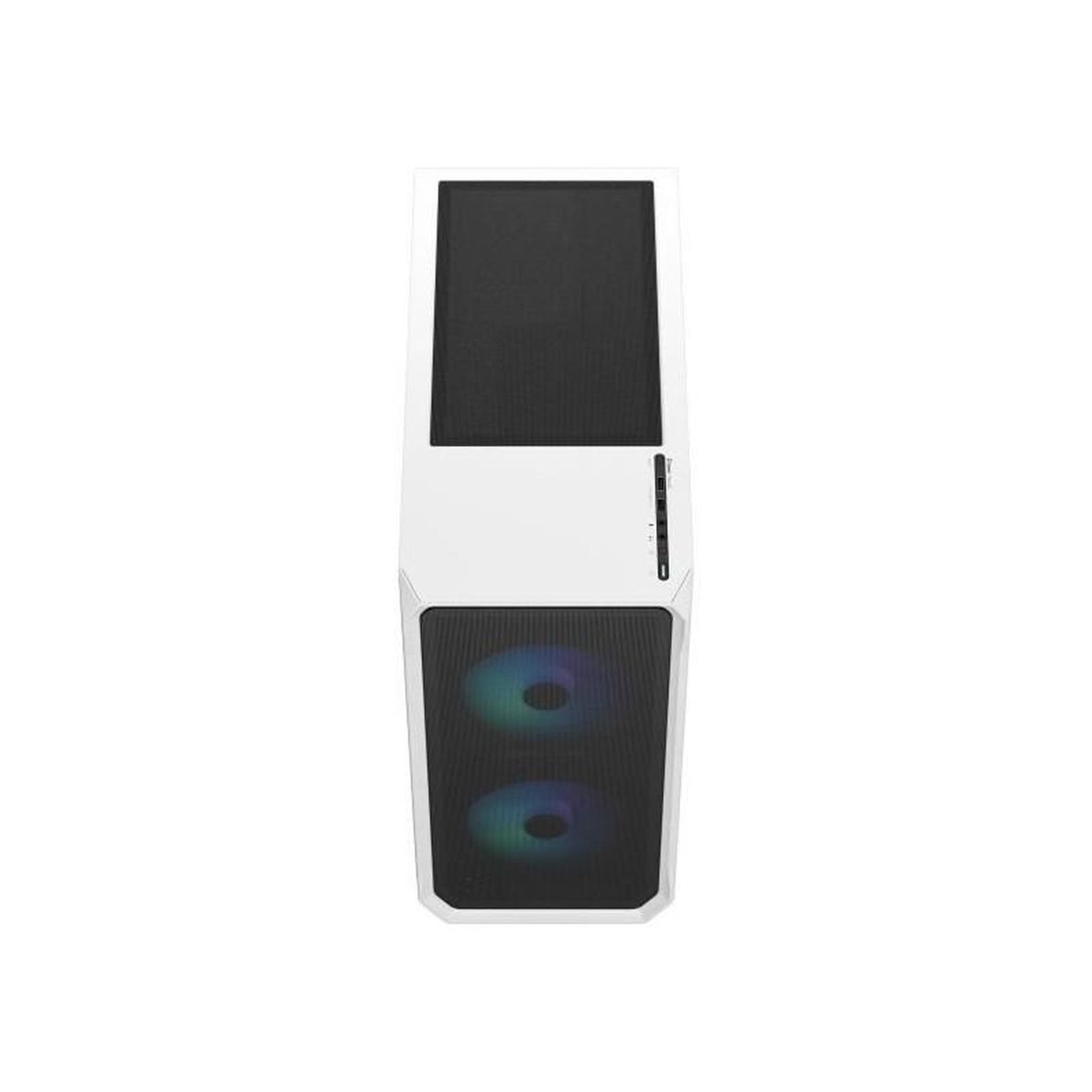 Voir la diapositive 2 : Fractal Design Focus 2 RGB White TG Clear Tint