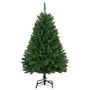 Voir la diapositive 2 : VIDAXL Sapin de Noël artificiel a charnieres avec support vert 150 cm
