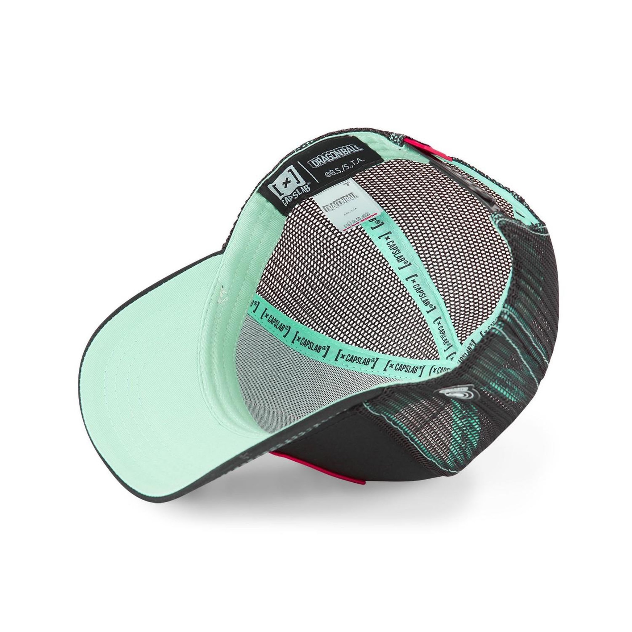 Voir la diapositive 5 : CAPSLAB Casquette trucker avec filet Dragon Ball Bulma
