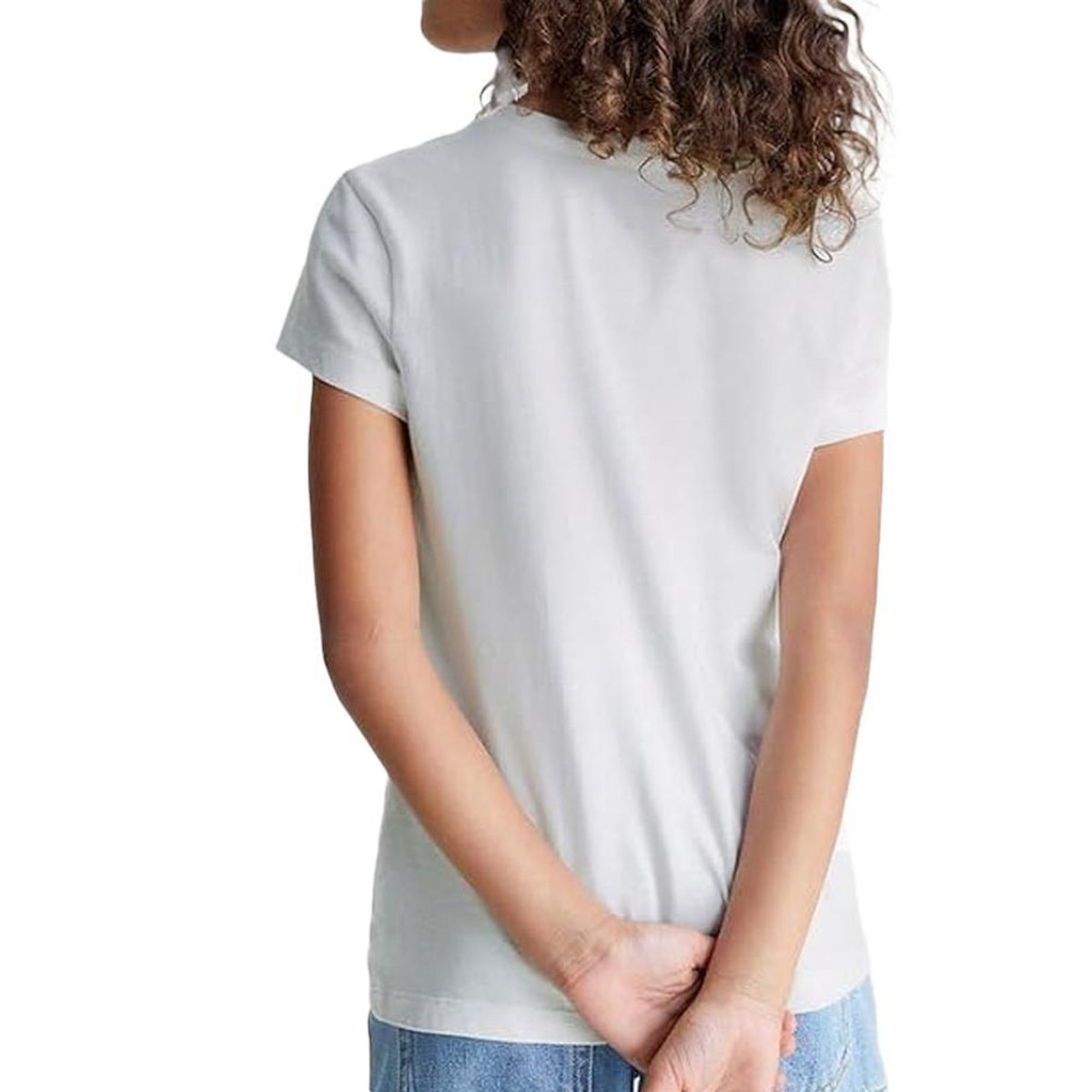 CALVIN KLEIN JEANS T Shirt  Fille Calvin Klein Jeans Micro