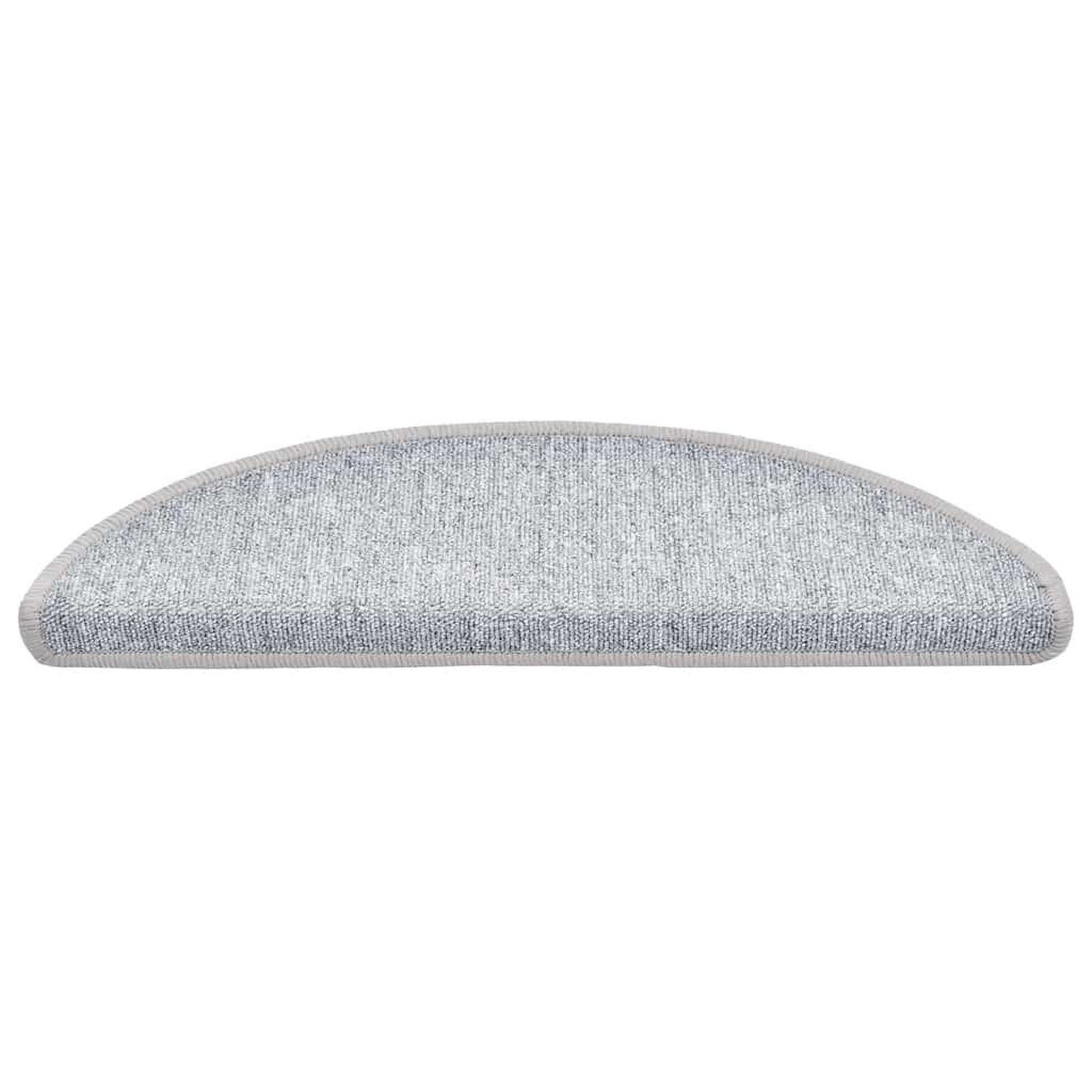 Voir la diapositive 3 : VIDAXL Tapis d'escalier 30 pcs gris clair 56x17x3 cm