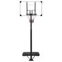 Voir la diapositive 2 : VIDAXL Support de basket-ball Transparent 256-361 cm Polycarbonate