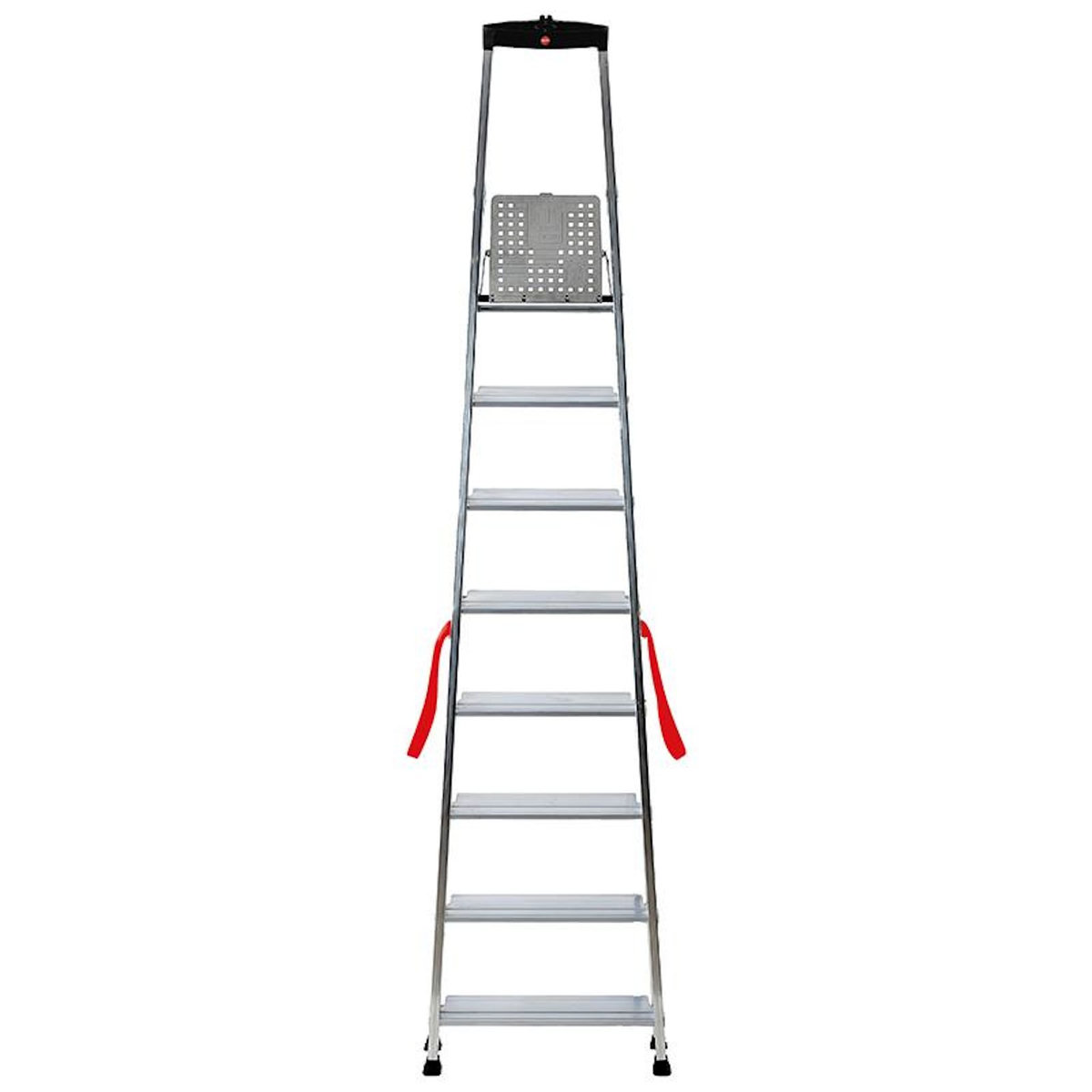 HAILO Escabeau professionnel pliable en aluminium 8 marches larges Hailo Alu Pro