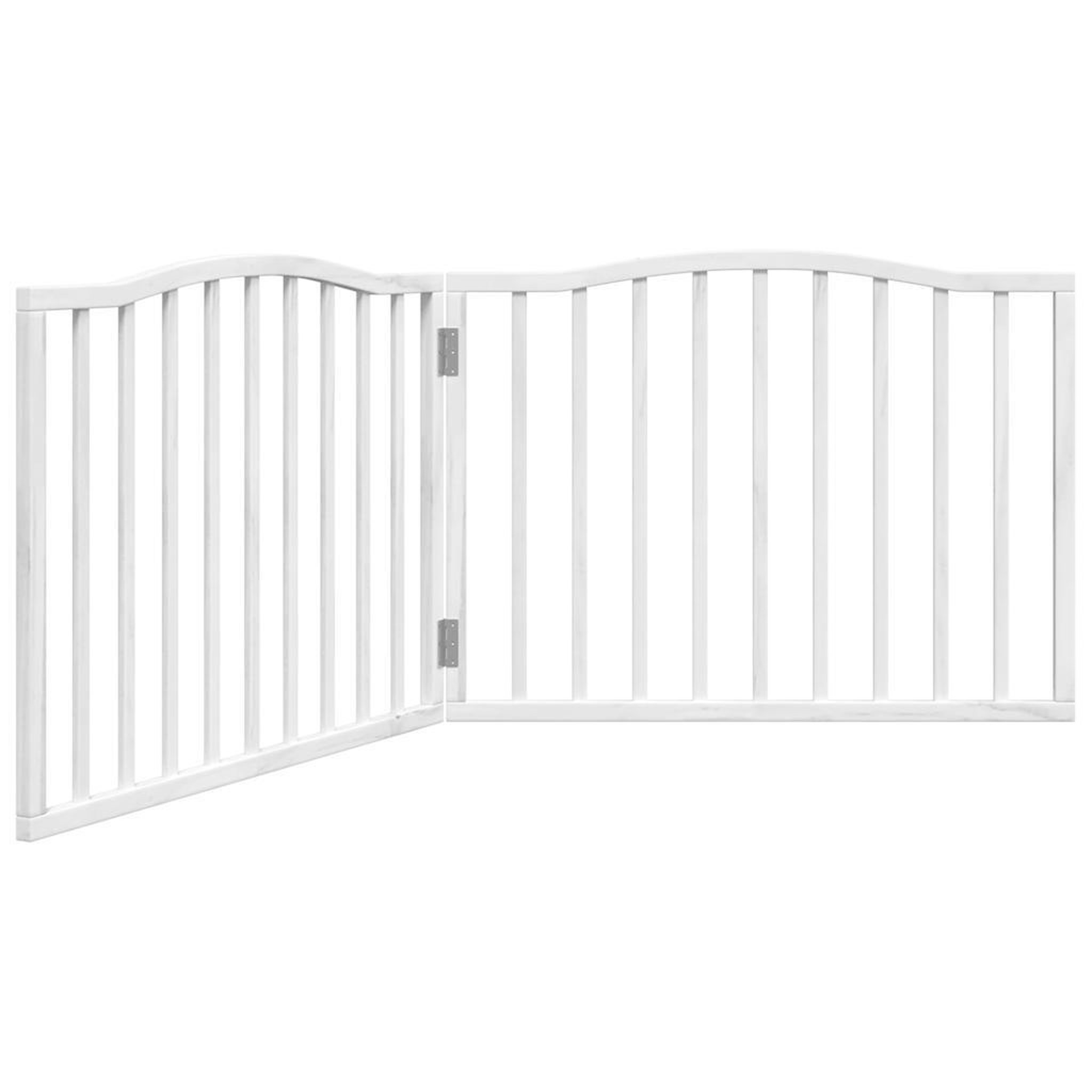 Voir la diapositive 2 : VIDAXL Barriere pour chien pliable 2 panneaux 160 cm bois de peuplier