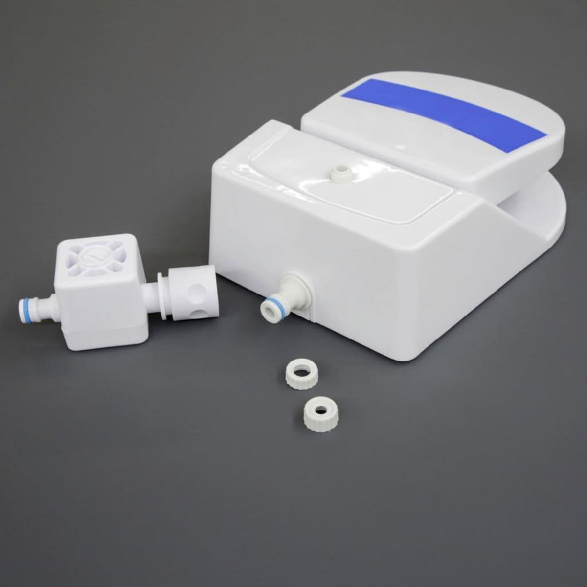 KERBL Kerbl Fontaine d'eau Bubble 25,5x18x8 cm Blanc et bleu