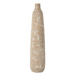 Paris Prix Vase Fin en Grès  Dune  69cm Beige & Blanc