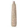 Voir la diapositive 1 : Paris Prix Vase Fin en Grès  Dune  69cm Beige & Blanc