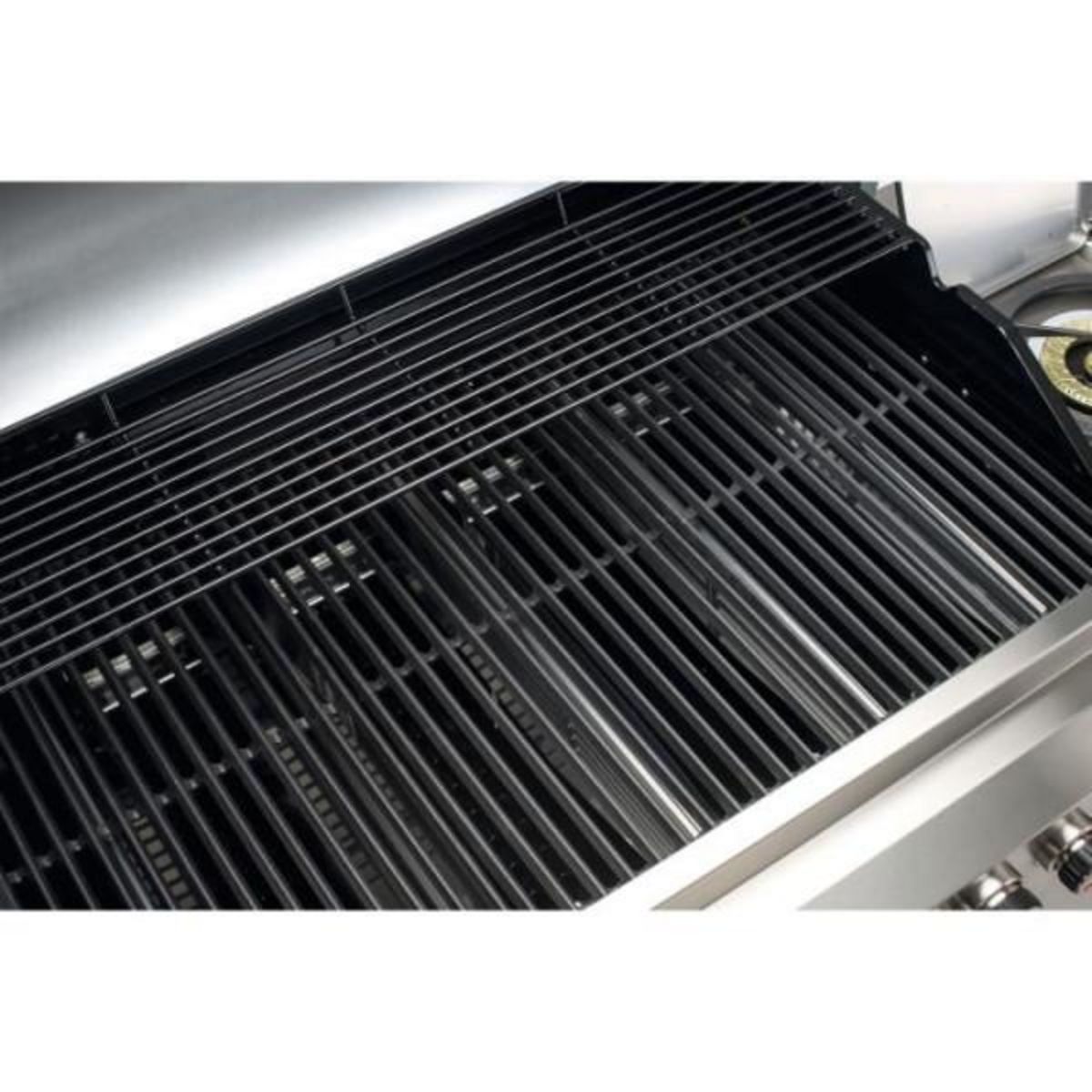 AAAAA Landmann Rexon Cook 4.1 Inox barbecue gaz 4 feux