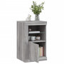 Voir la diapositive 5 : VIDAXL Armoire laterale et lumieres LED sonoma gris bois d'ingenierie