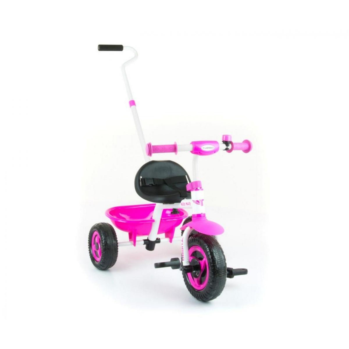 MILLY MALLY Tricycle TURBO - couleur rose et blanc