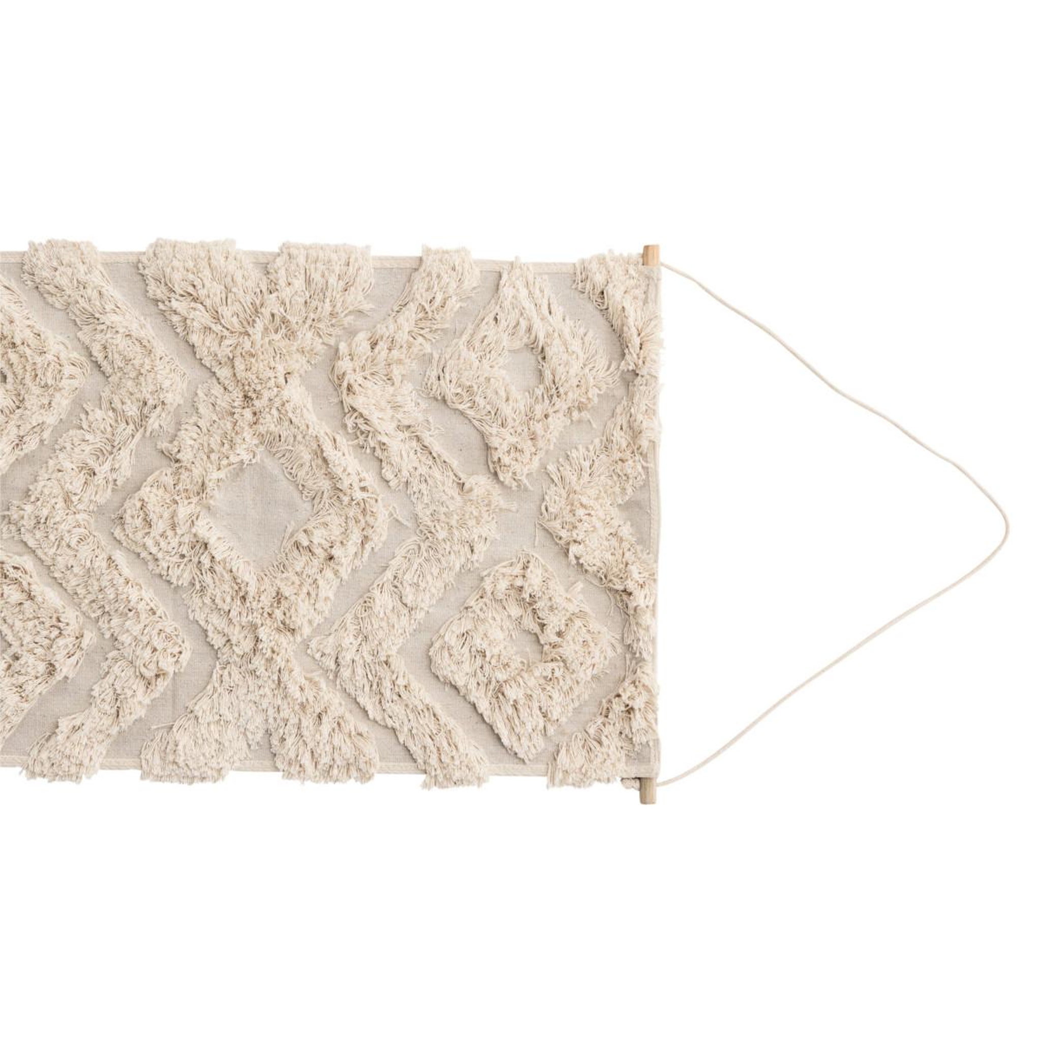Voir la diapositive 3 : Paris Prix Toile tapis à suspendre  hilda  80cm naturel