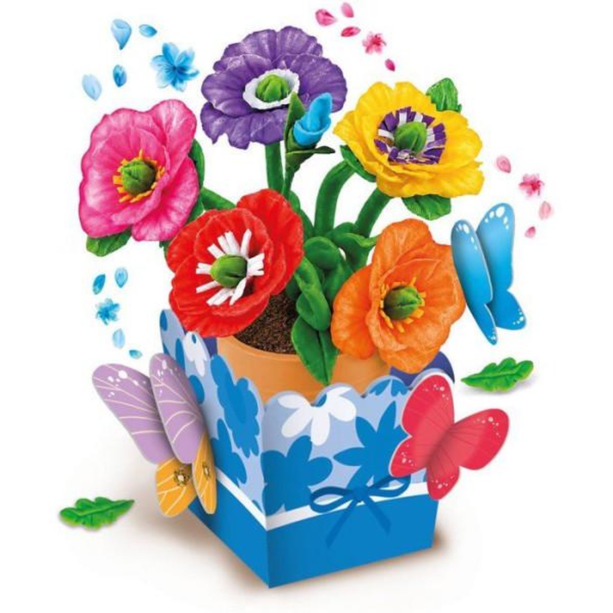 Voir la diapositive 2 : LISCIANI GIOCHI Coffret créatif - LISCIANI - Kids Art Créations Florales - Fleurs parfumées - Modelage créatif - Loisir manuel