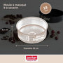 Voir la diapositive 3 : ZENKER Set de 5 ustensiles de pâtisserie moule à manqué bol à mixer et spatule en silicone Black metallic Black mettallic Zenker  Black mettallic