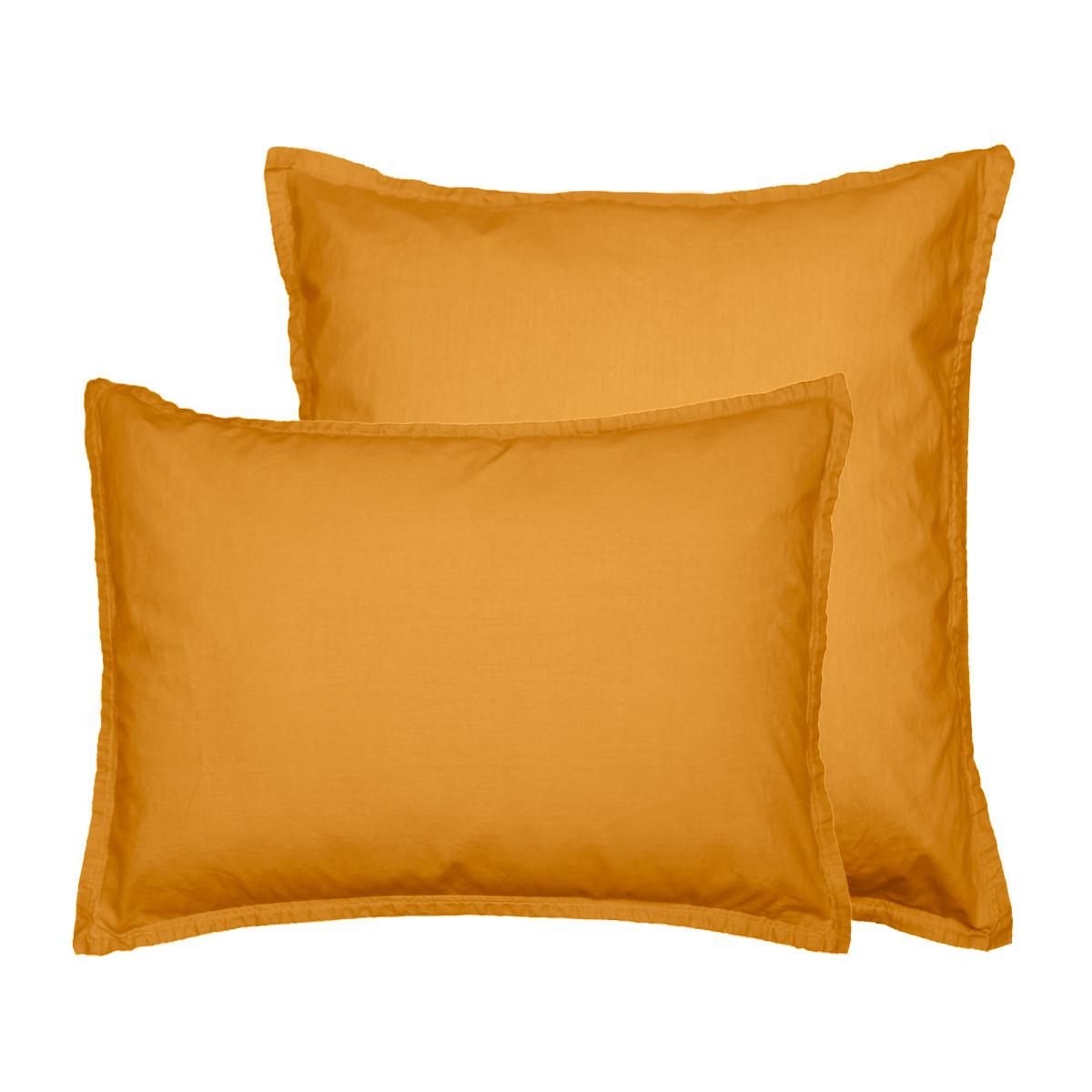 Sensei Maison Lot de 2 taies d'oreiller en flanelle de coton KLAPPEN