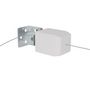 Voir la diapositive 4 : VIDAXL Auvent vertical Blanc 180x1000 cm Tissu oxford